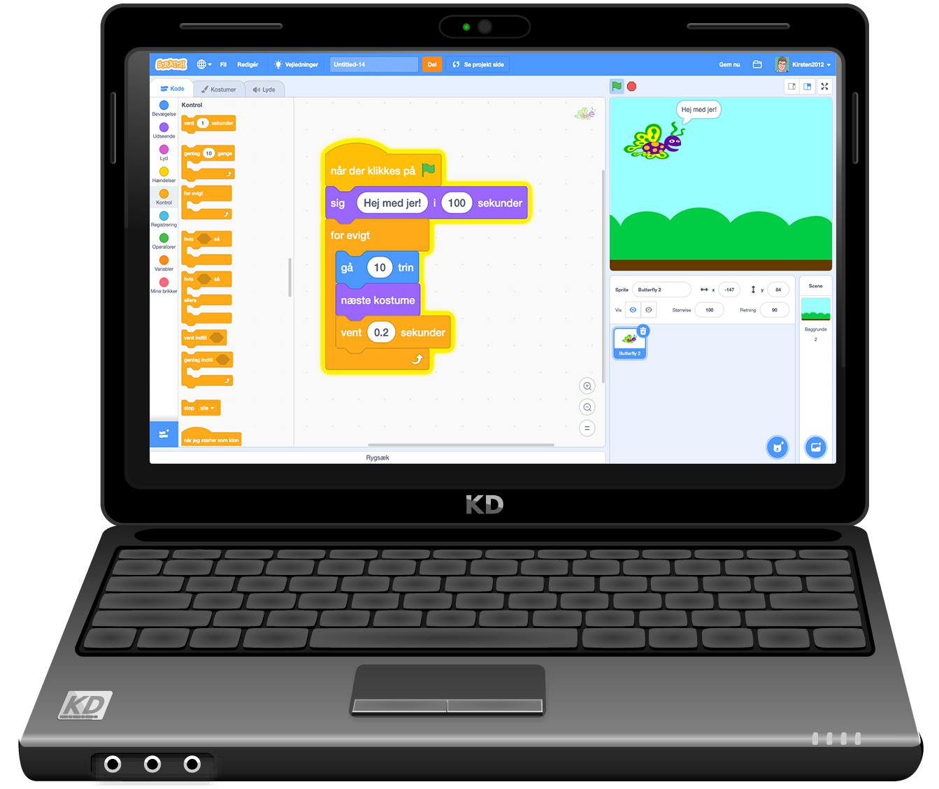 Scratch 3.0 - programmering for børn og andre begyndere
