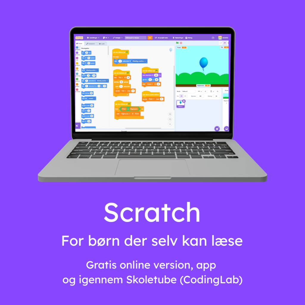 Programmering for børn der selv kan læse