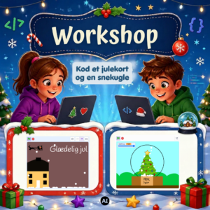 Eksempel på, hvad man lærer at lave i workshoppen.