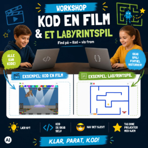 Eksempel på, hvad man lærer at lave i workshoppen.